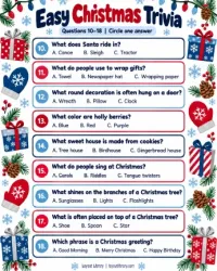 Free Printable Easy Christmas Trivia Questions & Answers Screenshot 02
