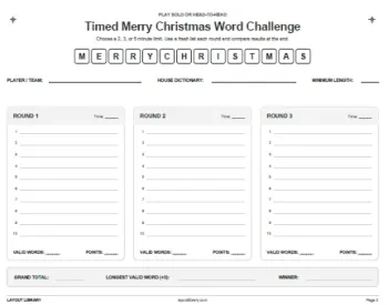 Free Printable How Many Words Can You Make From Merry Christmas Screenshot 03