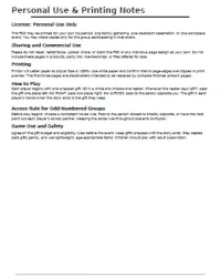 Free Printable Left-Right Christmas Gift Exchange Game Screenshot 04