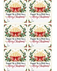 Free Printable Poppin’ By To Wish You a Merry Christmas Gift Tags Screenshot 03