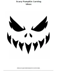 Free Printable Scary Pumpkin Carving Ideas Screenshot 01