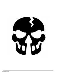 Free Printable Scary Pumpkin Stencil Set Screenshot 02