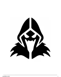 Free Printable Scary Pumpkin Stencil Set Screenshot 03