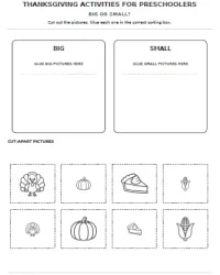 Free Printable Thanksgiving Activities for Preschoolers Screenshot 05