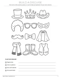 Free Printable Turkey in Disguise Templates Screenshot 04