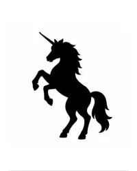 Free Printable Unicorn Pumpkin Carving Stencils Screenshot 03