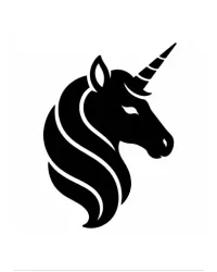 Free Printable Unicorn Pumpkin Carving Stencils Screenshot 04