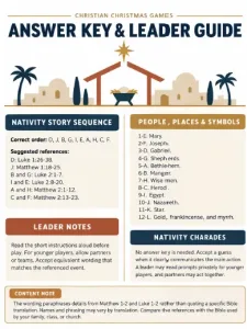 Free Printable Christian Christmas Games Screenshot 04