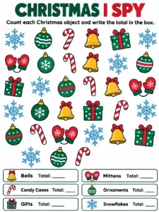 Free Printable Christmas Activity Sheets Screenshot 03