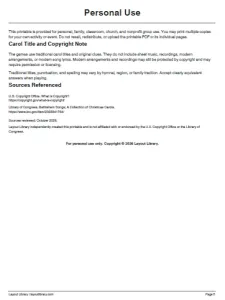 Free Printable Christmas Carol Games With Answers Screenshot 05