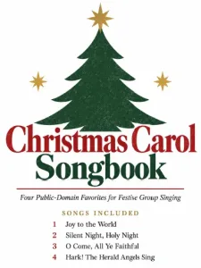 Christmas Carol Songbook printable cover and song list