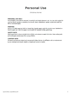 Free Printable Christmas Games Screenshot 06